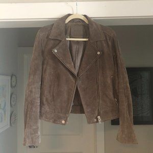 Blank NYC Faux Suede Moto Jacket